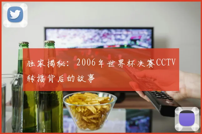 独家揭秘：2006年世界杯决赛CCTV转播背后的故事